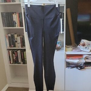 New Lululemon Black 25" Long Leggins